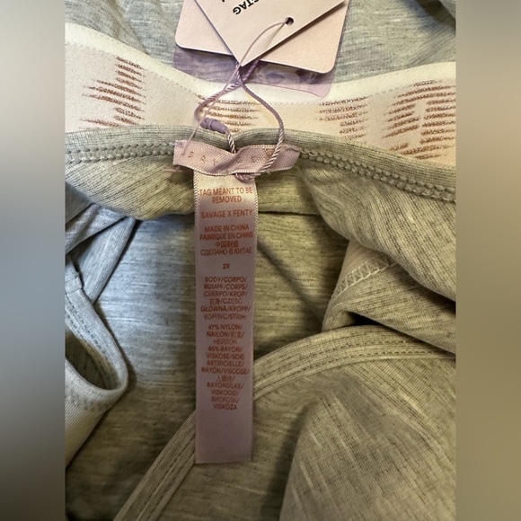 NWT- Savage x Fenty Bodysuit - Picture 3 of 7